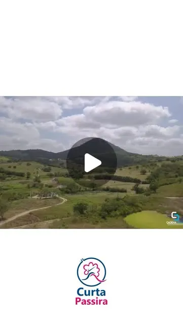 Vista aérea da Serra da Passira.